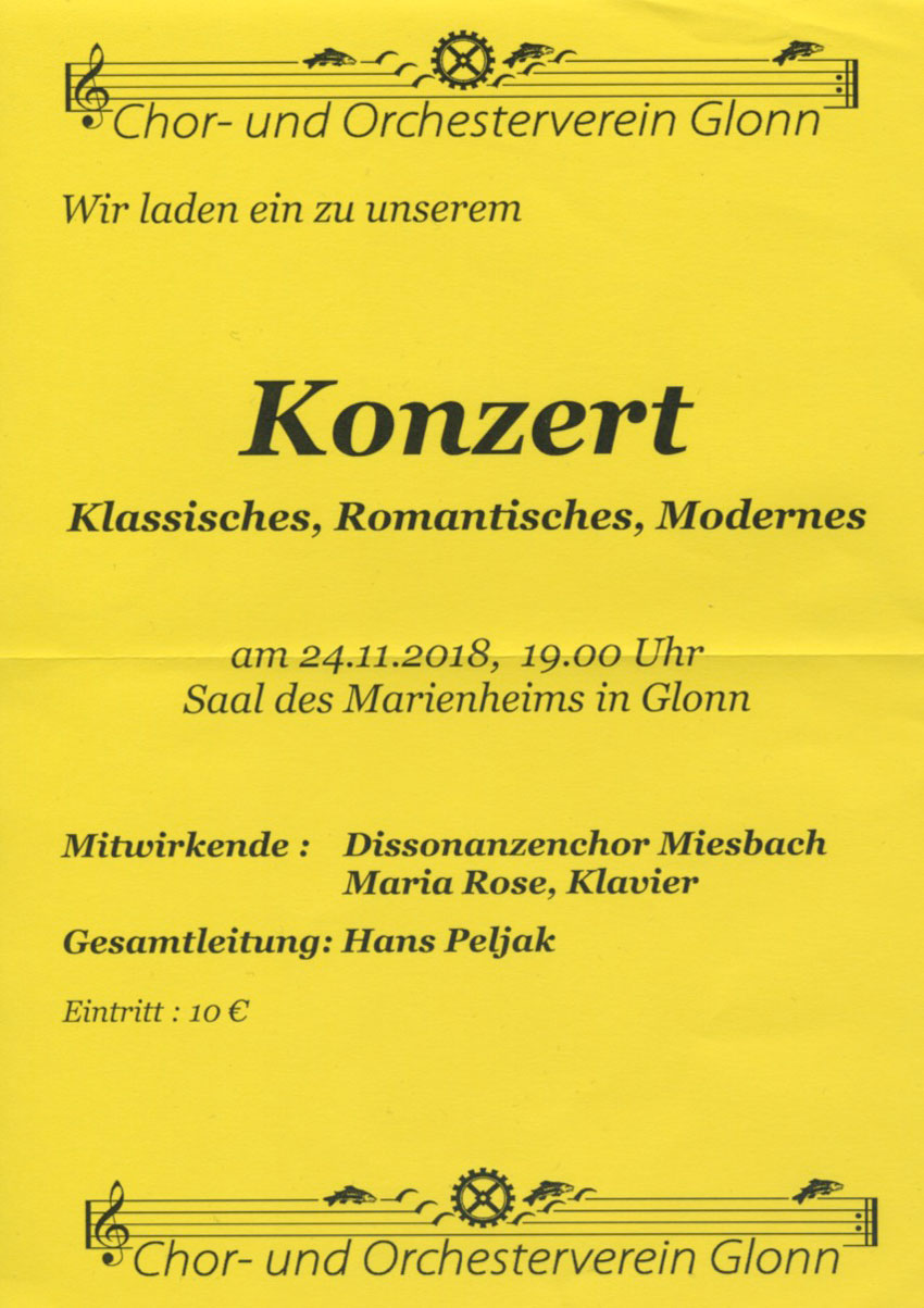 Konzert Glonn