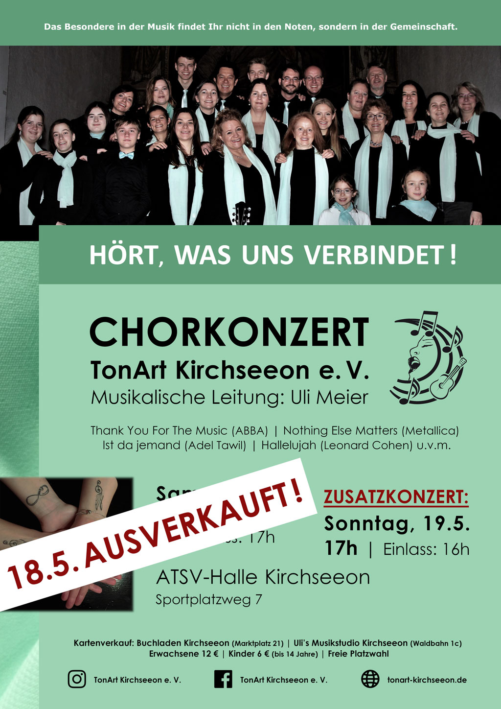 TonArt Kirchseeon Zusatzkonzert